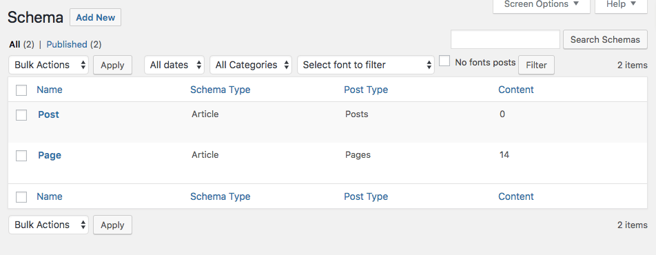 wordpress schema markup08 - Schema Markup چیست؟ و چگونه به وردپرس اضافه میشود؟