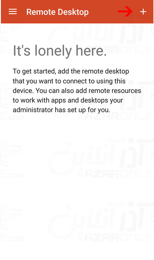 Android Remote Desktop 0 1 - آموزش اتصال به سرور مجازی ویندوز با گوشی اندروید