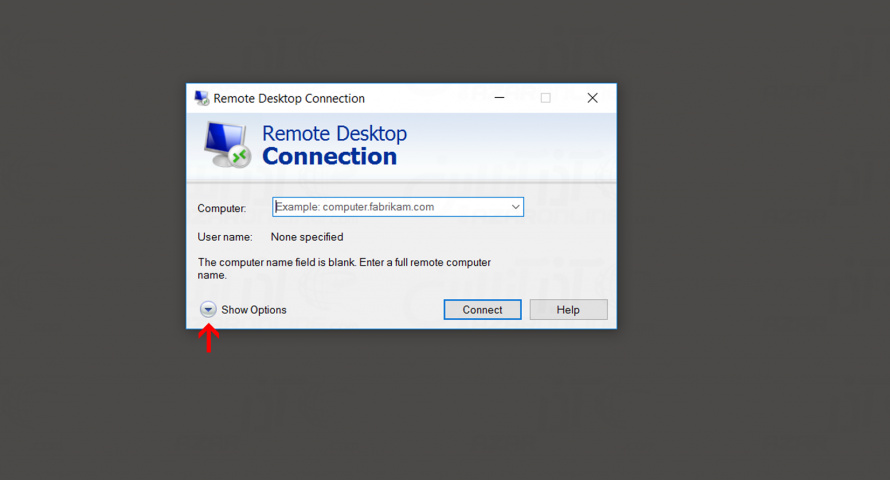 RDP option 1024x485.png 1 - اتصال به سرور مجازی ویندوز