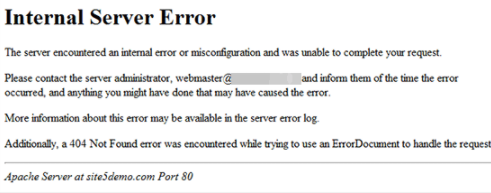 fix the internal server error in wordpress 01 - نحوه رفع ارور internal Server Error 500 در وردپرس