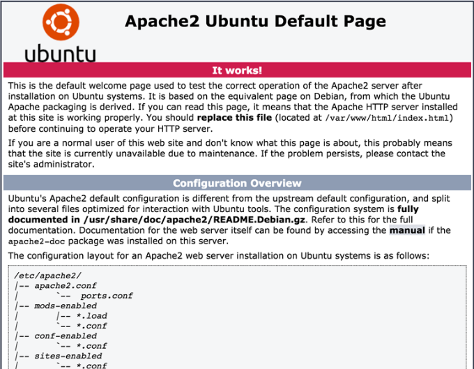 install Apache mysql php on ubuntu 16 04 01 - نصب Apache | MySQL | PHP – LAMP در Ubuntu 16.04
