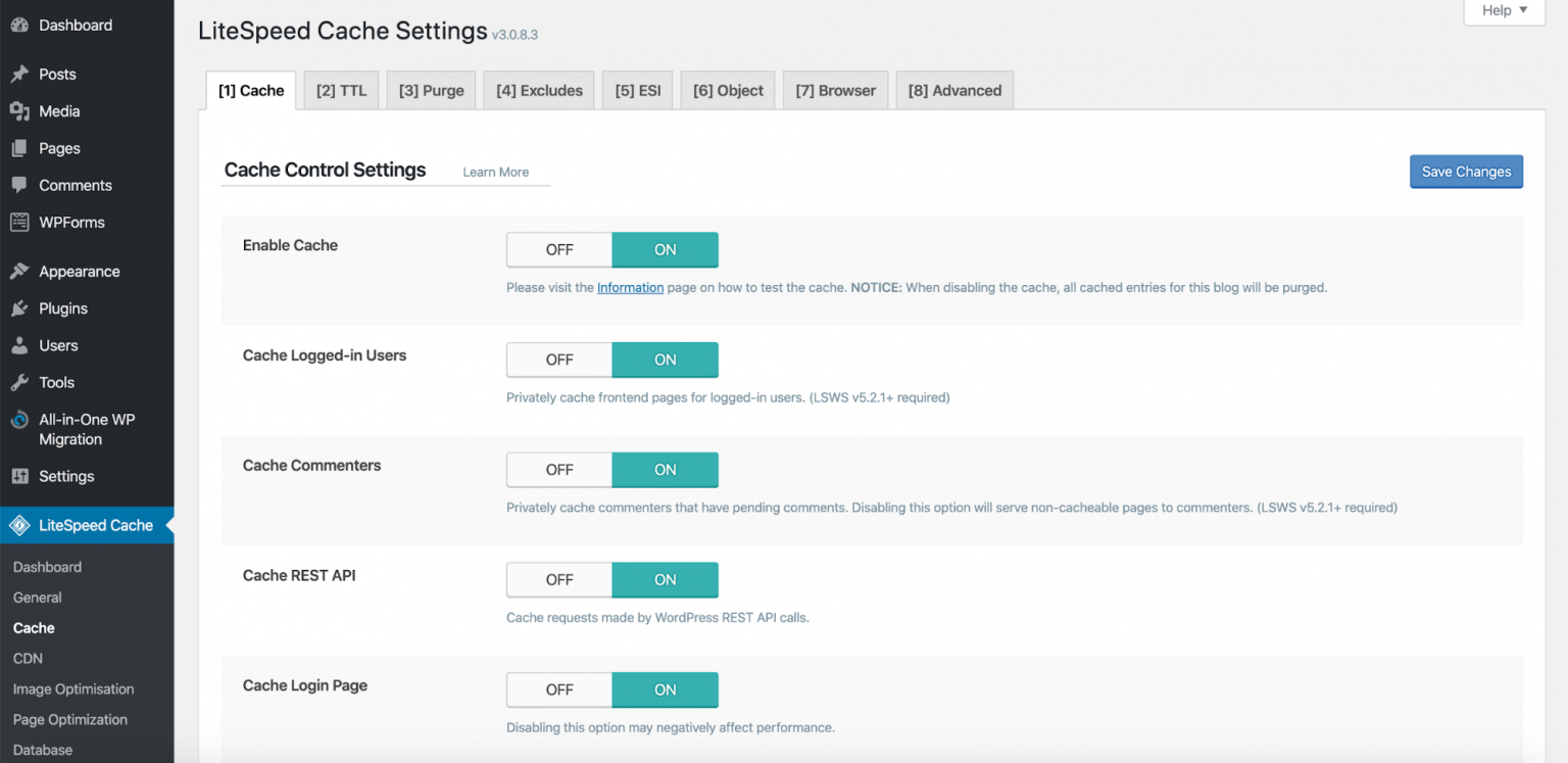 litespeed website optimization tool02 - معرفی LiteSpeed - ابزار بهینه سازی وب سایت شما