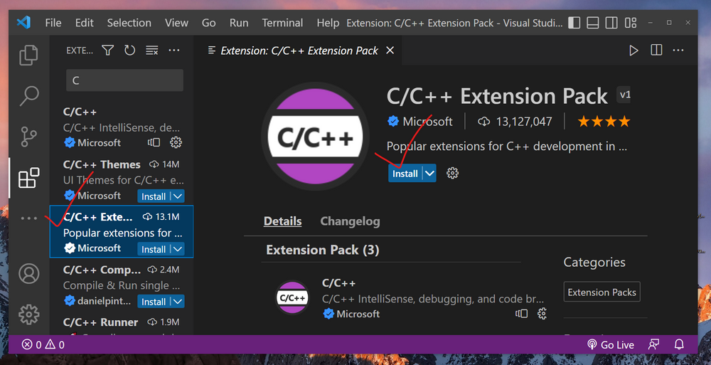 how to write and run c cpp code on visual studio code 10 - نحوه نوشتن و اجرای کدهای C و C++ در Visual Studio Code