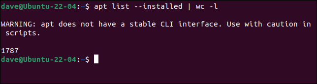 linux list installed packages 03 - نحوه مشاهده لیست پکیج های نصب شده در انواع لینوکس