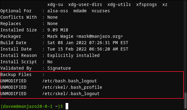linux list installed packages 16 - نحوه مشاهده لیست پکیج های نصب شده در انواع لینوکس