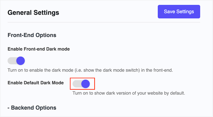 how to add dark mode to your wordpress website easy 05 - نحوه افزودن حالت شب به سایت خود
