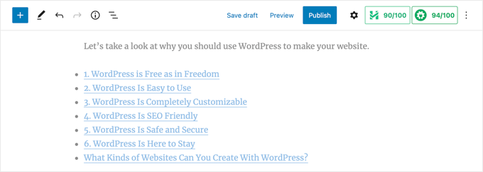 how to create a table of content in wordpress posts and pages 06 - آموزش تصویری ایجاد فهرست مطالب در وردپرس