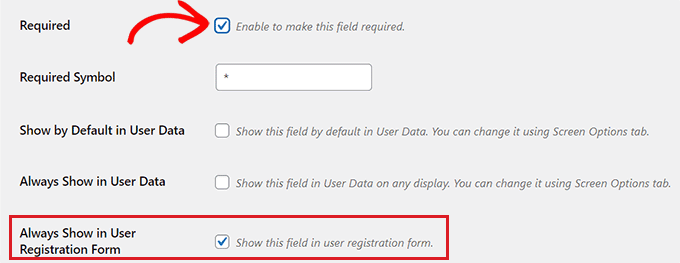 how to add additional user profile fields in wordpress registration 12 - نحوه افزودن فیلد دلخواه در صفحه ثبت نام وردپرس