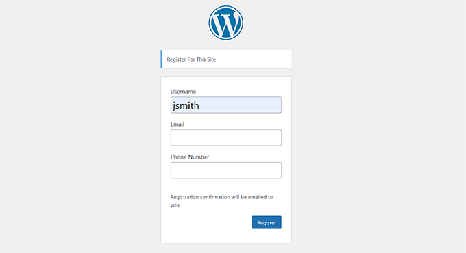 how to add additional user profile fields in wordpress registration 14 - نحوه افزودن فیلد دلخواه در صفحه ثبت نام وردپرس